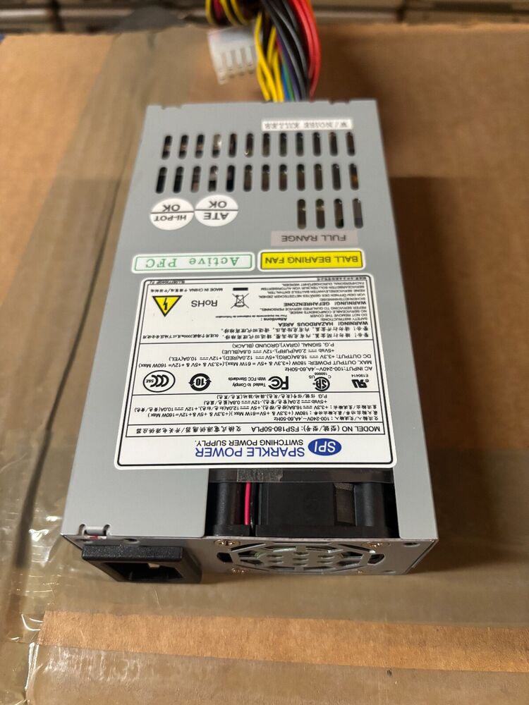 FSP Group FSP180-50PLA 180W ATX-20 1U Power Supply - Brand New