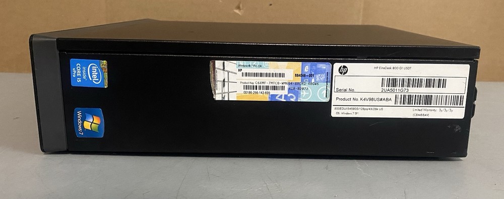 Hp EliteDesk 800 G1 USDT Case - Refurbished with Internal Components