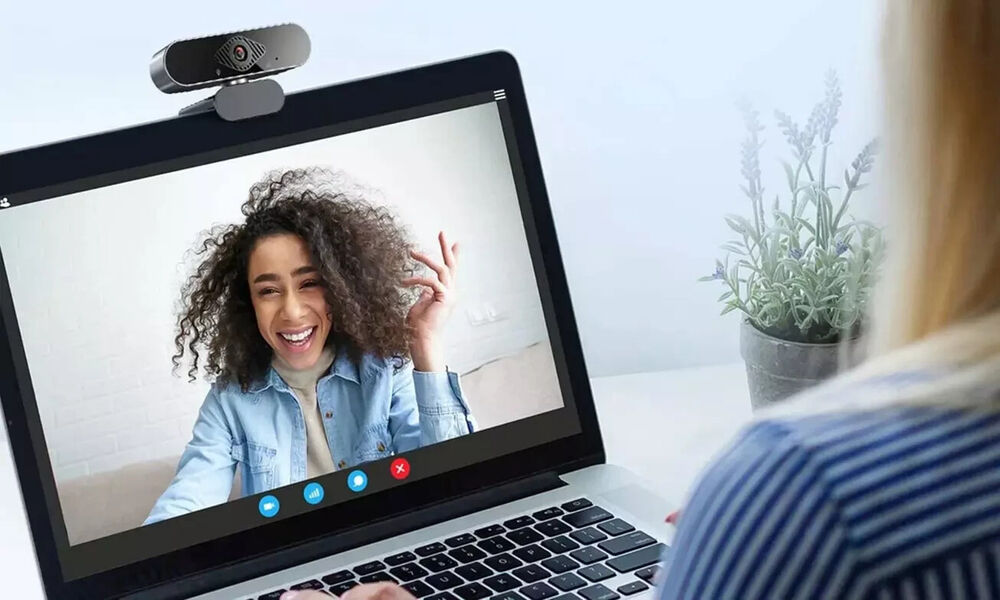 1080P Full HD USB Webcam with Built-in Microphone