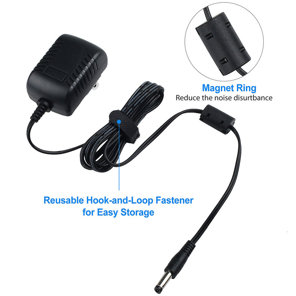 5-Way Daisy Chain Cable for Guitar Effects with 9V Power Supply