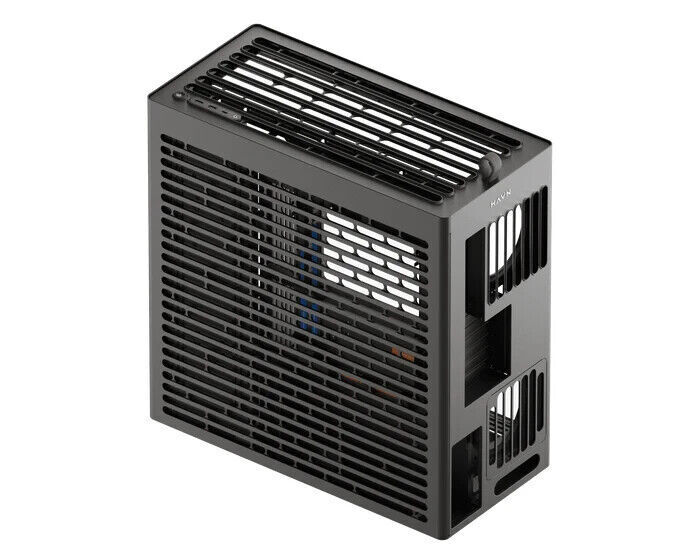 HAVN HS420-08 VGPU Vertical GPU Airflow Mid Tower PC Case - Black
