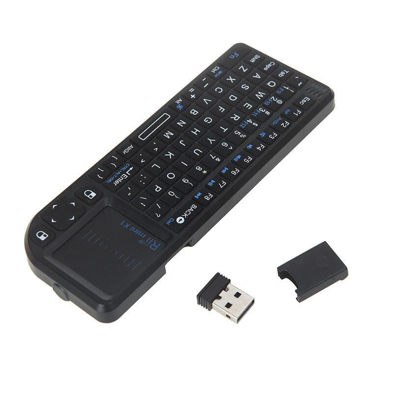 Rii X1 2.4Ghz Wireless Mini Keyboard for PC, Smart TV, and Raspberry Pi