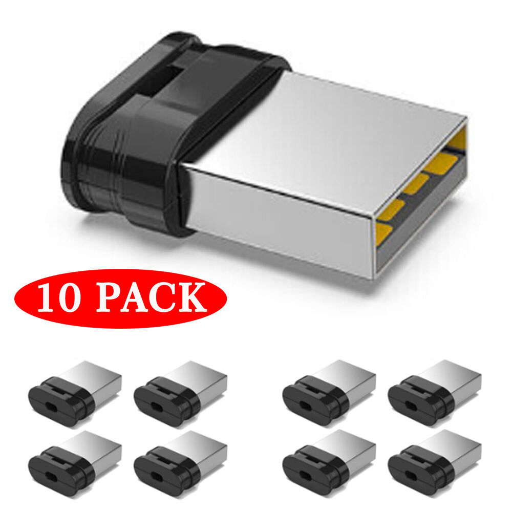 High-Capacity Mini USB 2.0 Flash Drive - 32GB/64GB
