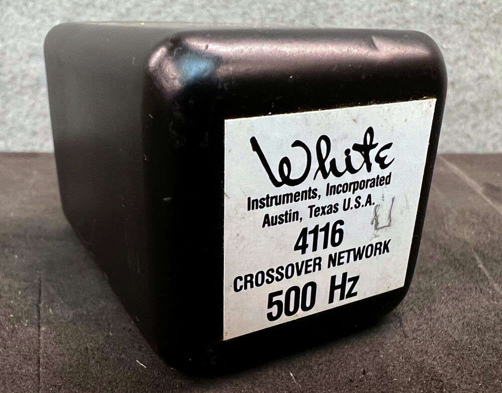 White Instruments 4116-500 Crossover Network for Audio Equipment