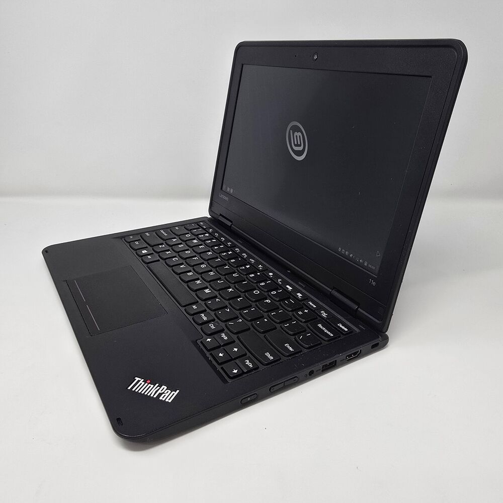 Linux Mint Laptop - Lenovo ThinkPad 11E with Celeron N3150, 128GB SSD, 4GB RAM