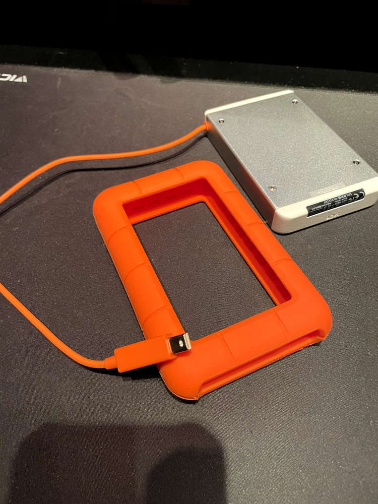 LaCie Rugged LRD0TU1 Thunderbolt 2 & USB External Hard Drive - High-Performance Storage