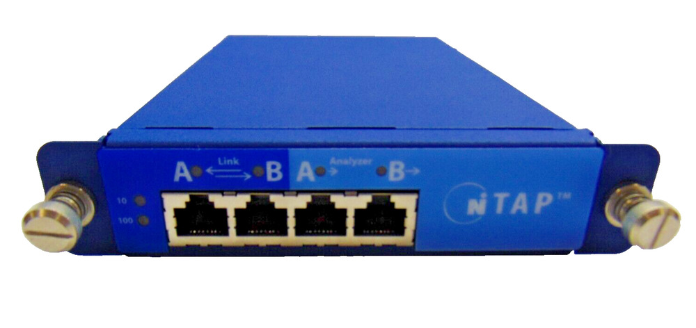 Network Instruments nTAP 10/100 Network Tap with Power Adapter
