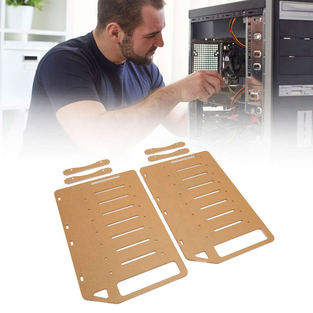 Acrylic Multi-Layer Hard Disk Rack with Heat Dissipation