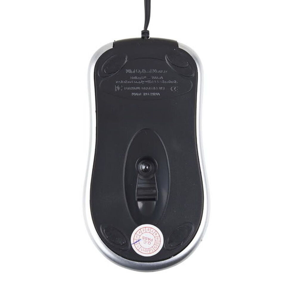 Compact Retractable USB Optical Mouse for Laptops and PCs