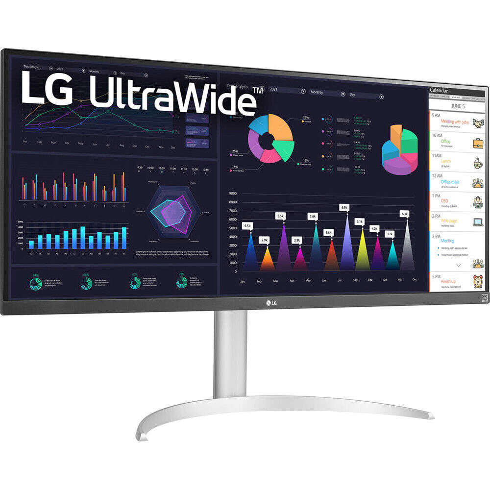 LG 34WQ650-W 34" 21:9 UltraWide Full HD IPS Monitor - Open Box