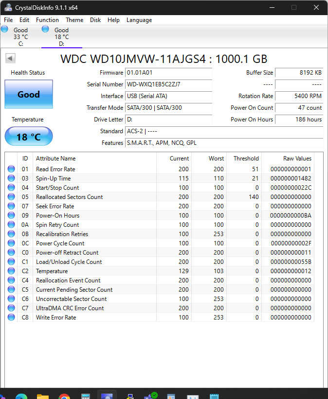 WD My Passport Ultra 1TB Portable USB External Drive