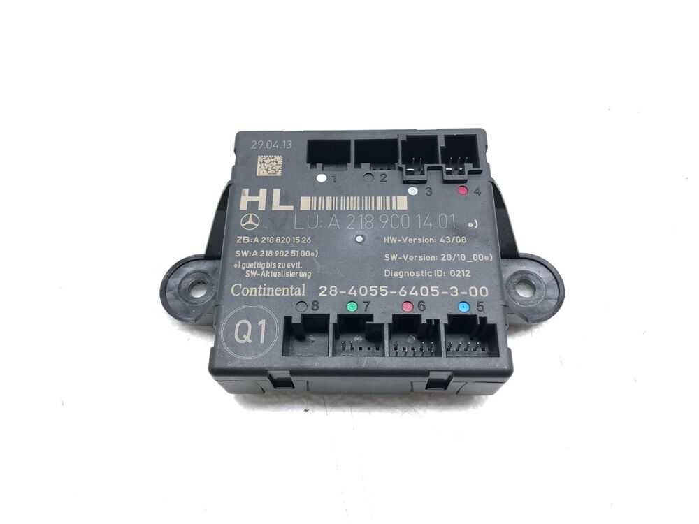 2012-2018 Mercedes CLS550 Left Driver Rear Door Control Module OEM