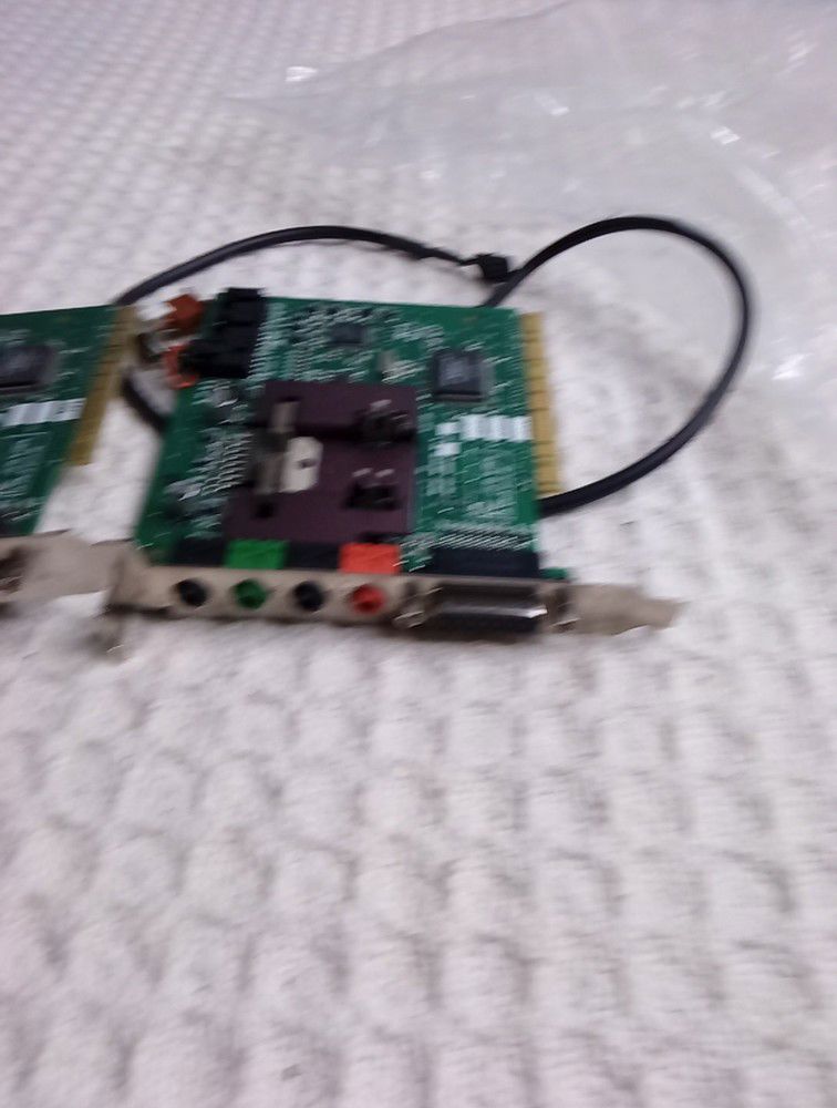 Vintage Creative Labs PCI 5507 Sound Cards - SBPCI 128 REV.C