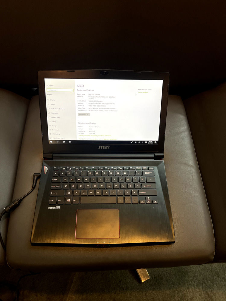 MSI mS-14A3 Gaming Laptop - High-Performance Black Edition with 16GB RAM