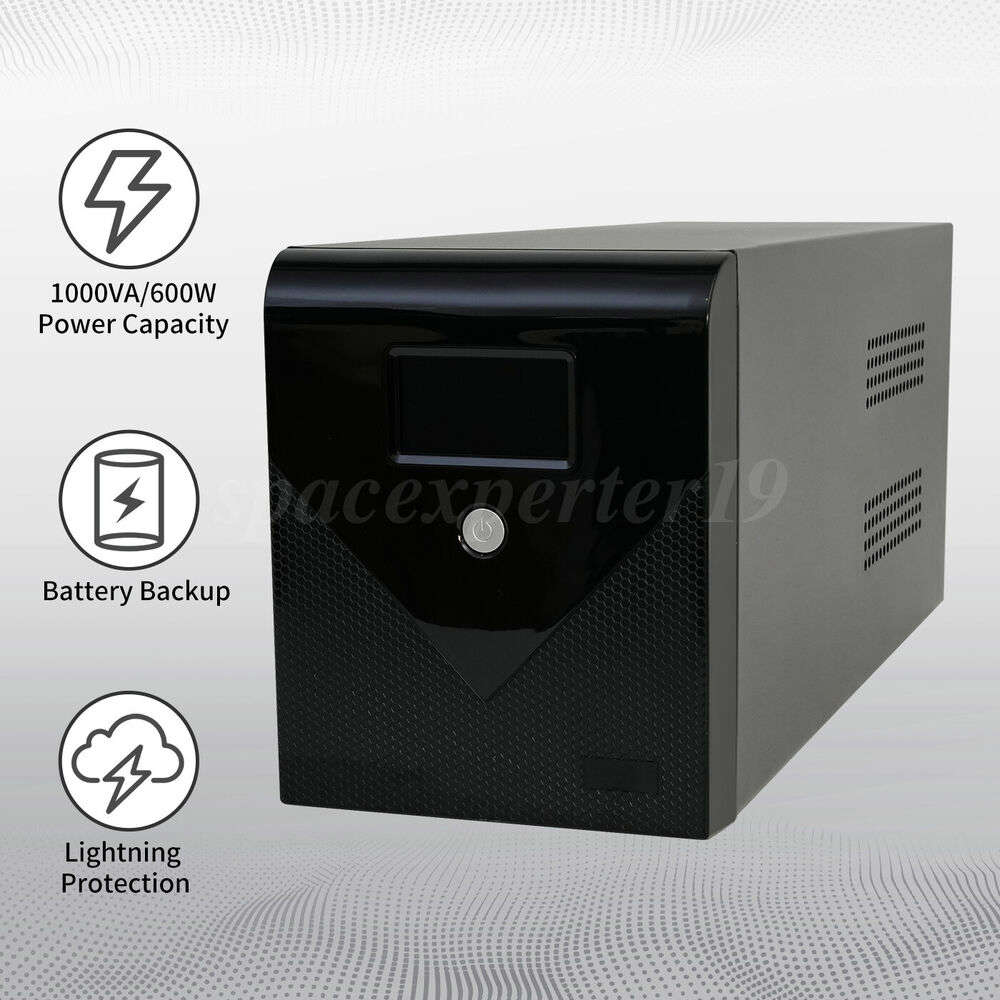Uninterruptible Power Supply 1500VA 900W with LCD Display