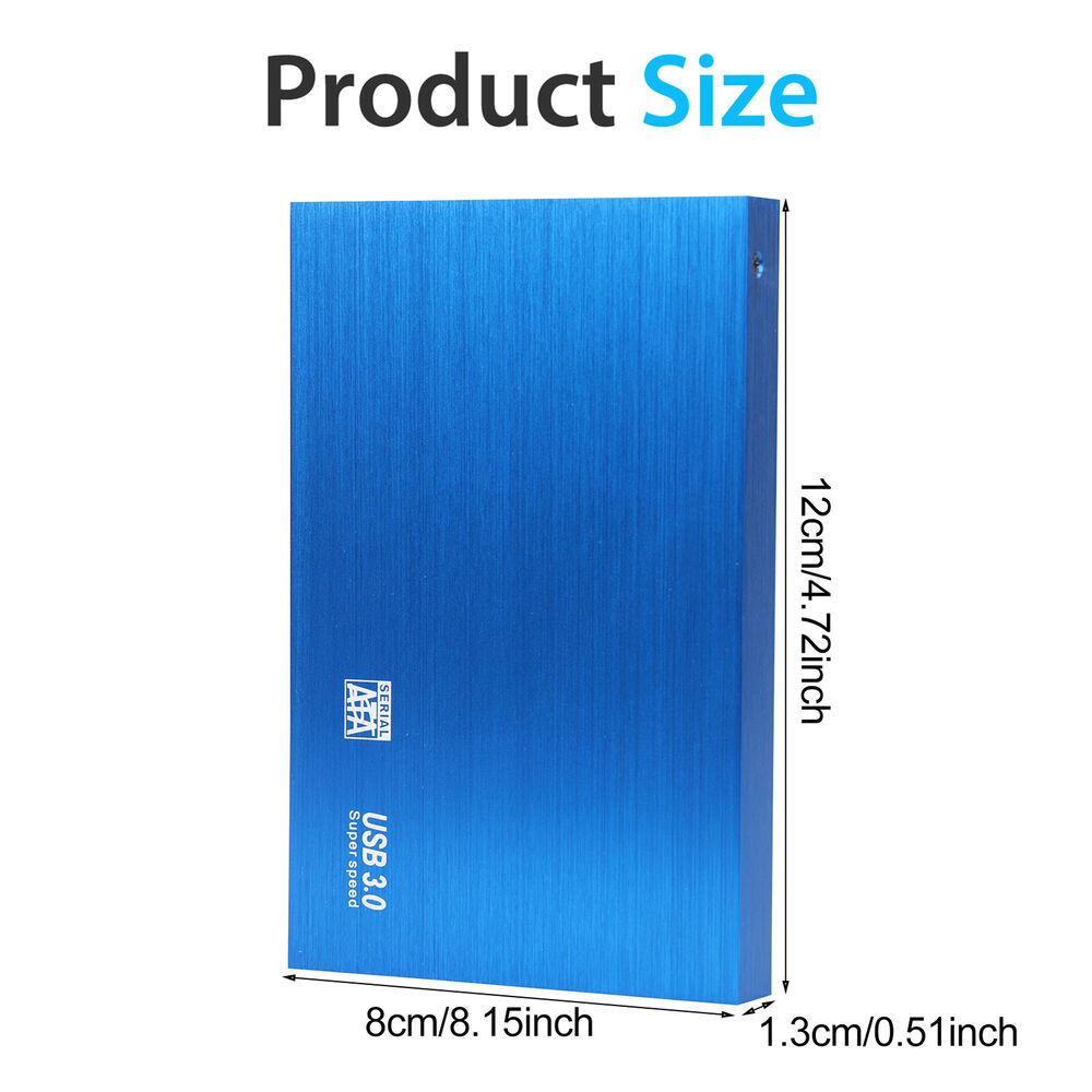 High-Speed Portable External HDD Hard Disk Drive
