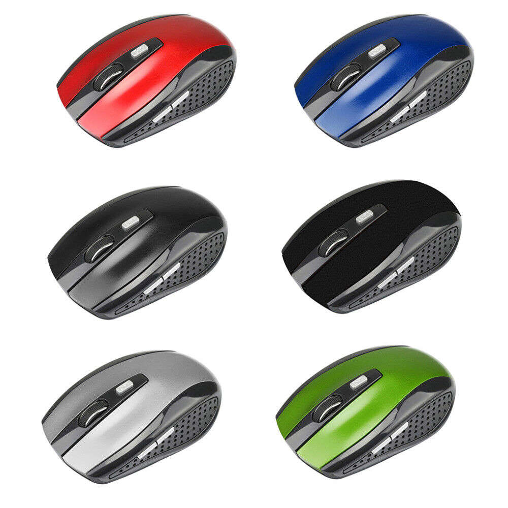 2.4GHz Dual Wireless Optical Mice with USB Receiver