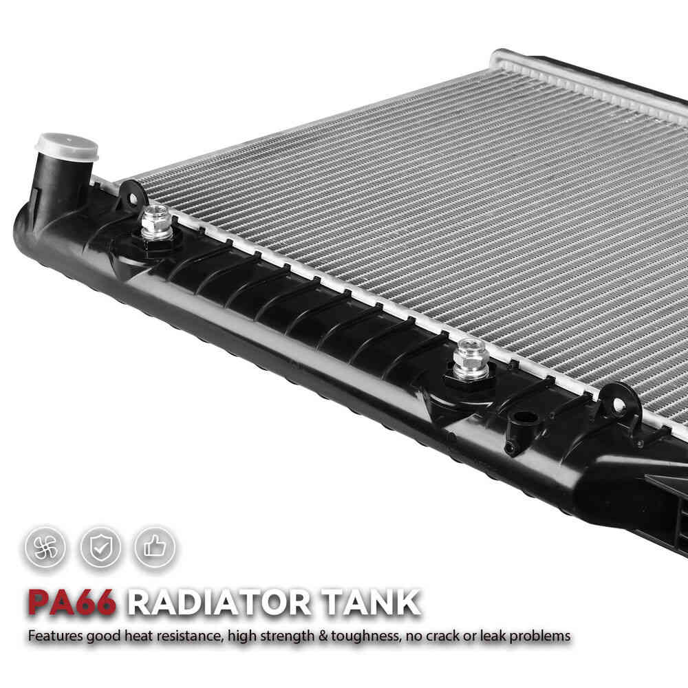 Upgraded 2707 Aluminum Radiator for Chevy Colorado GMC Canyon 2004-2012