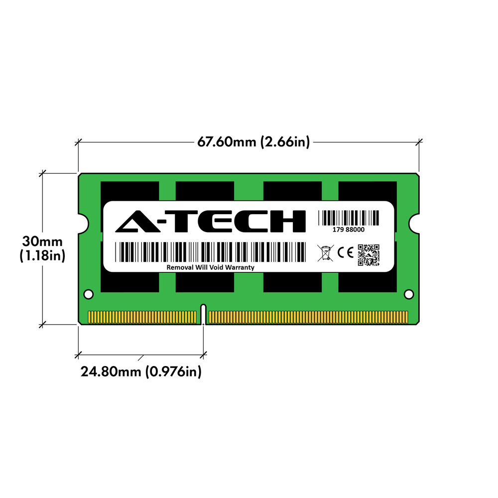 A-Tech 8GB DDR3 1333MHz Laptop RAM Upgrade Kit
