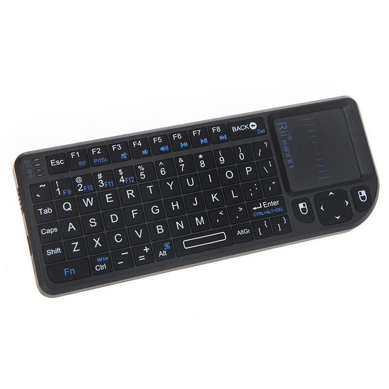 Rii X1 2.4Ghz Wireless Mini Keyboard for PC, Smart TV, and Raspberry Pi