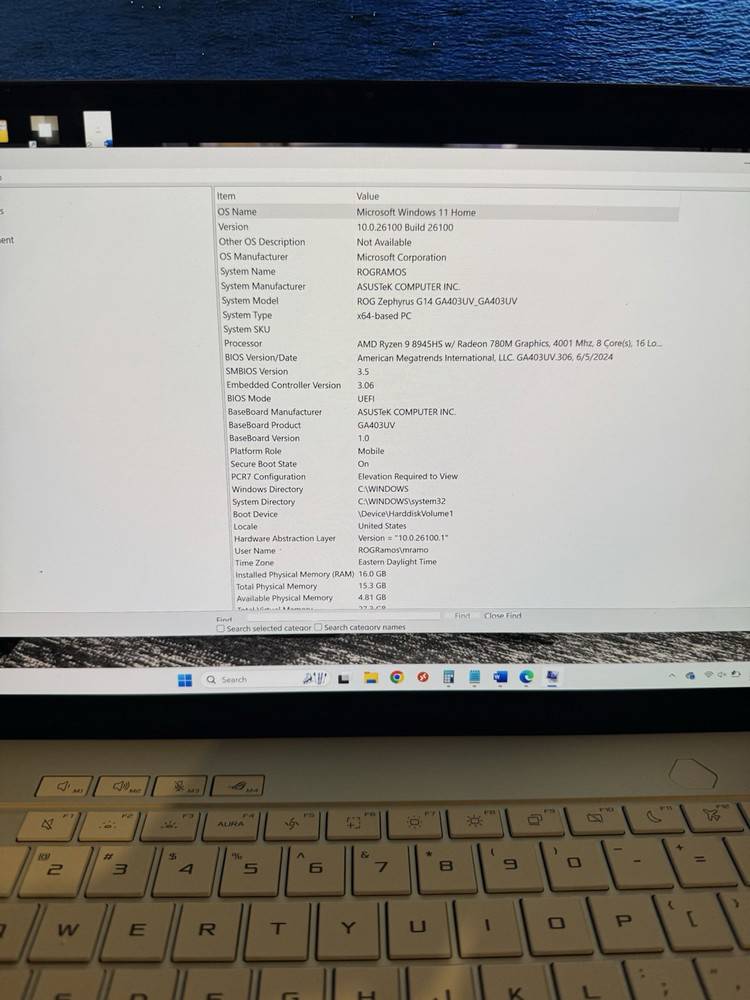 ASUS ROG Zephyrus G14 Gaming Laptop with 3K OLED, 120Hz, AMD Ryzen 9, RTX4060