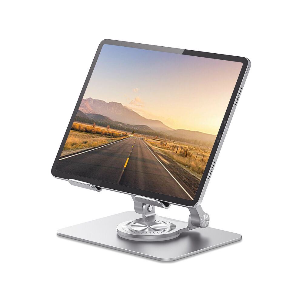 360° Swivel Tablet Stand Holder - Adjustable and Versatile for iPhones and iPads