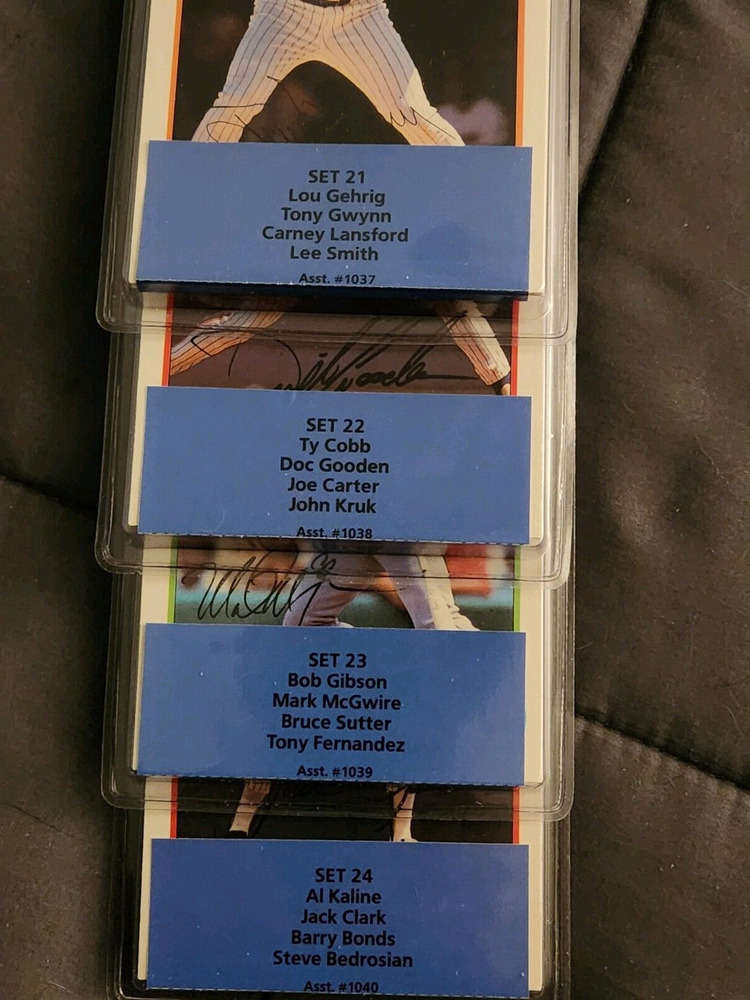 Topps Baseball Talk Sound Cards Complete Set 1-40 SEALED