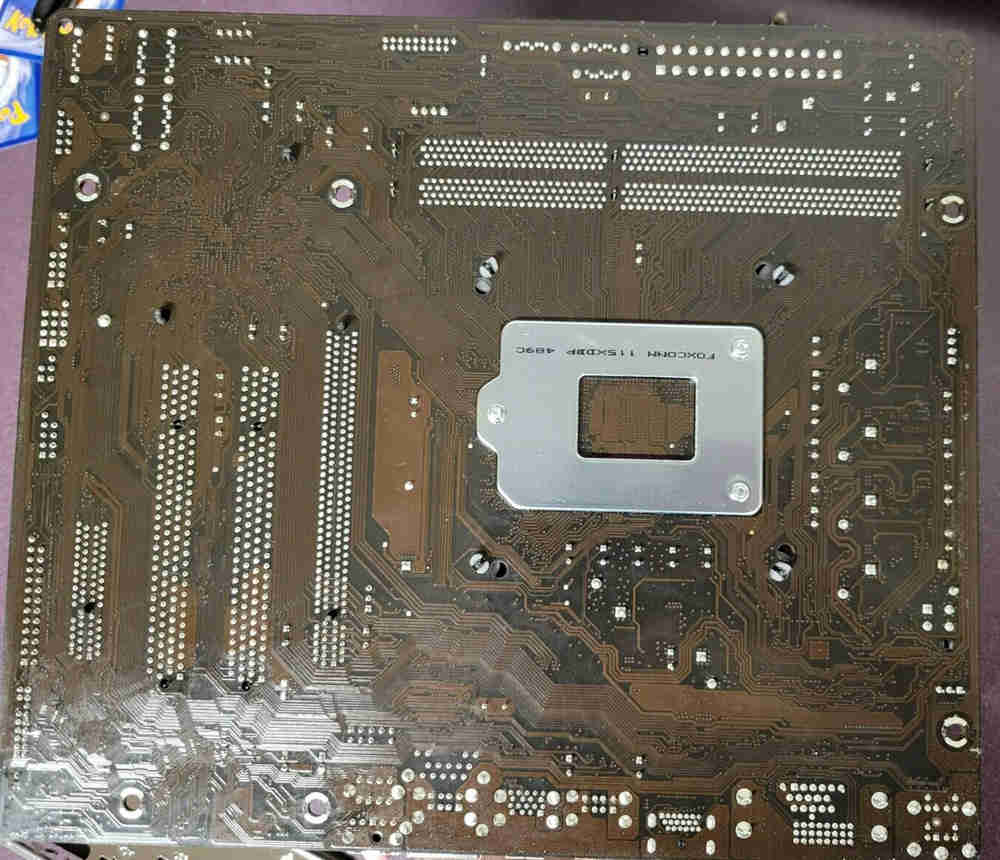 AsRock B75M Motherboard with Intel Pentium CPU and 4GB DDR3 RAM