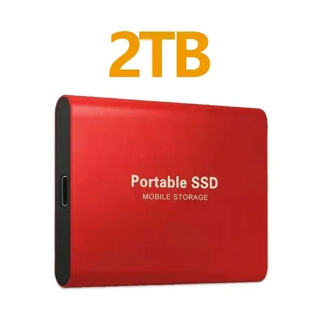 1TB High-Speed USB 3.1 Type-C External SSD