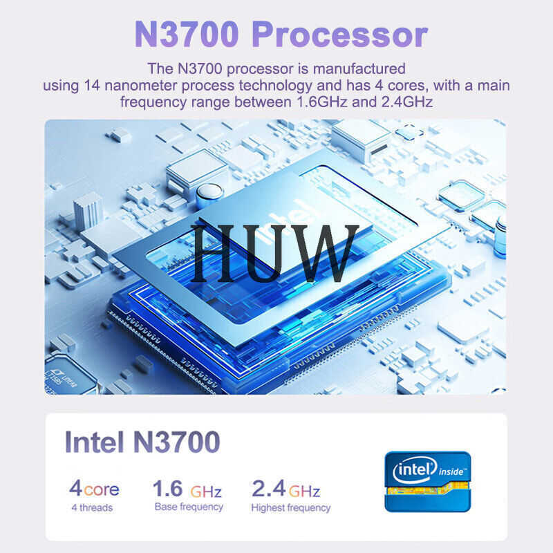 2025 15.6" FHD Laptop - Intel Celeron, 16GB RAM, 1TB SSD, Windows 11 Pro