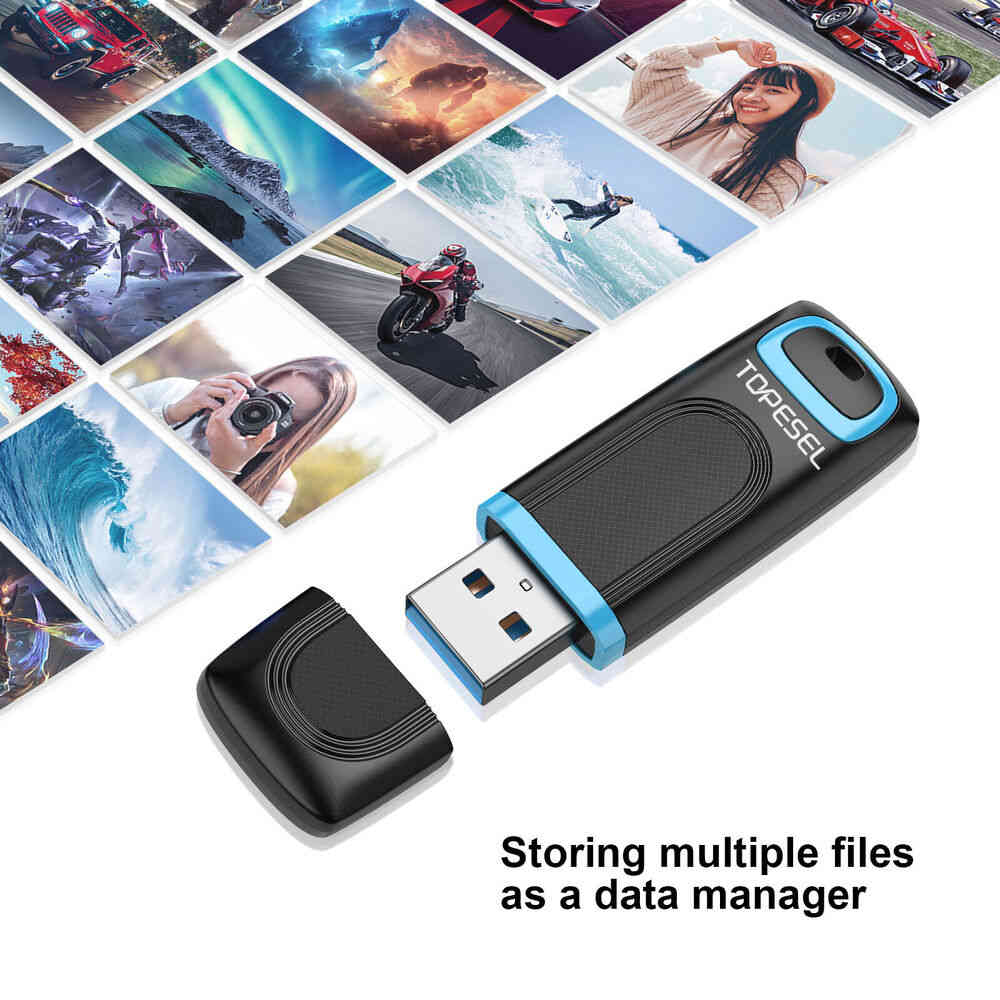 High-Speed USB 3.0 Flash Drives - 32GB, 64GB, 128GB Options