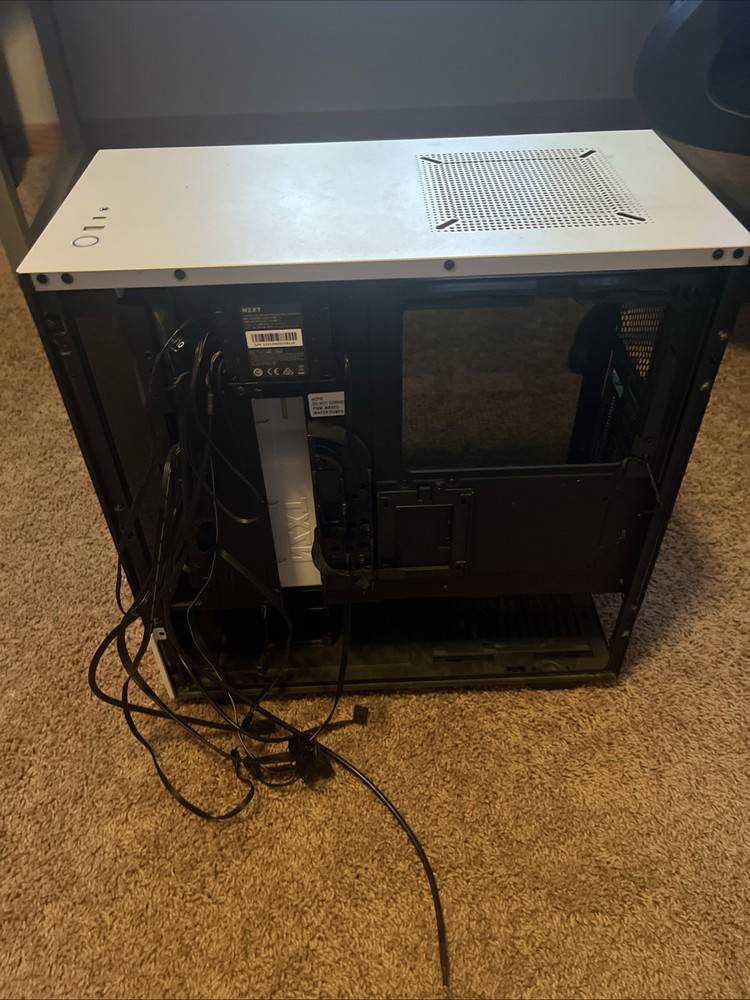 NZXT H510 Elite Compact Mid-Tower ATX Gaming Case - White