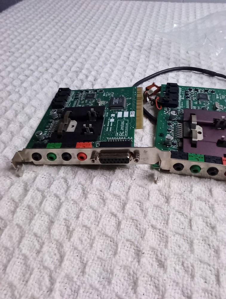Vintage Creative Labs PCI 5507 Sound Cards - SBPCI 128 REV.C