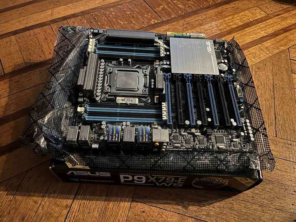 ASUS P9X79-E WS LGA 2011 Intel Motherboard - High-End Workstation Solution