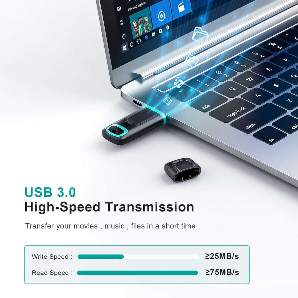 High-Speed USB 3.0 Flash Drives - 32GB, 64GB, 128GB Options