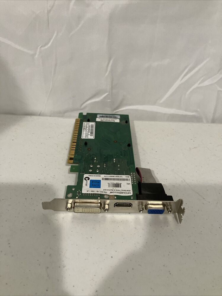 EVGA NVIDIA GeForce 8400 GS 512MB DDR3 Graphics Card