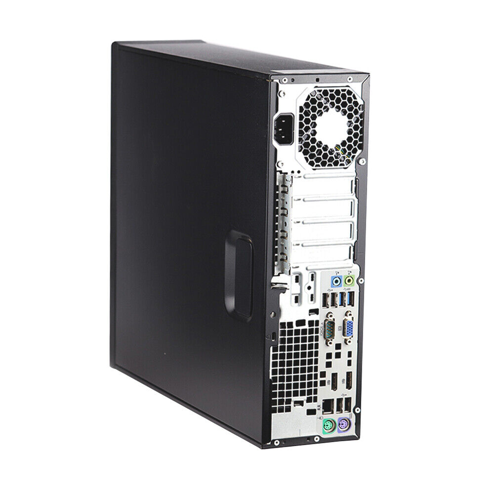 HP ProDesk G1 Desktop Computer with Intel Pentium, 8GB RAM, DVD, WiFi, and Windows 10