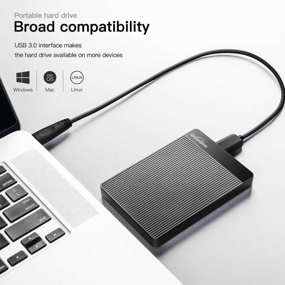 High-Capacity External Hard Drive for Gaming Consoles and PCs