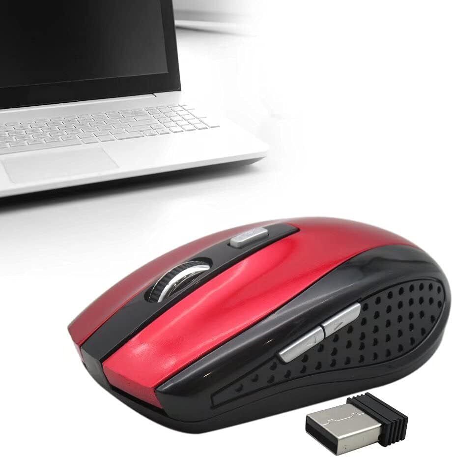 2.4GHz Dual Wireless Optical Mice with USB Receiver