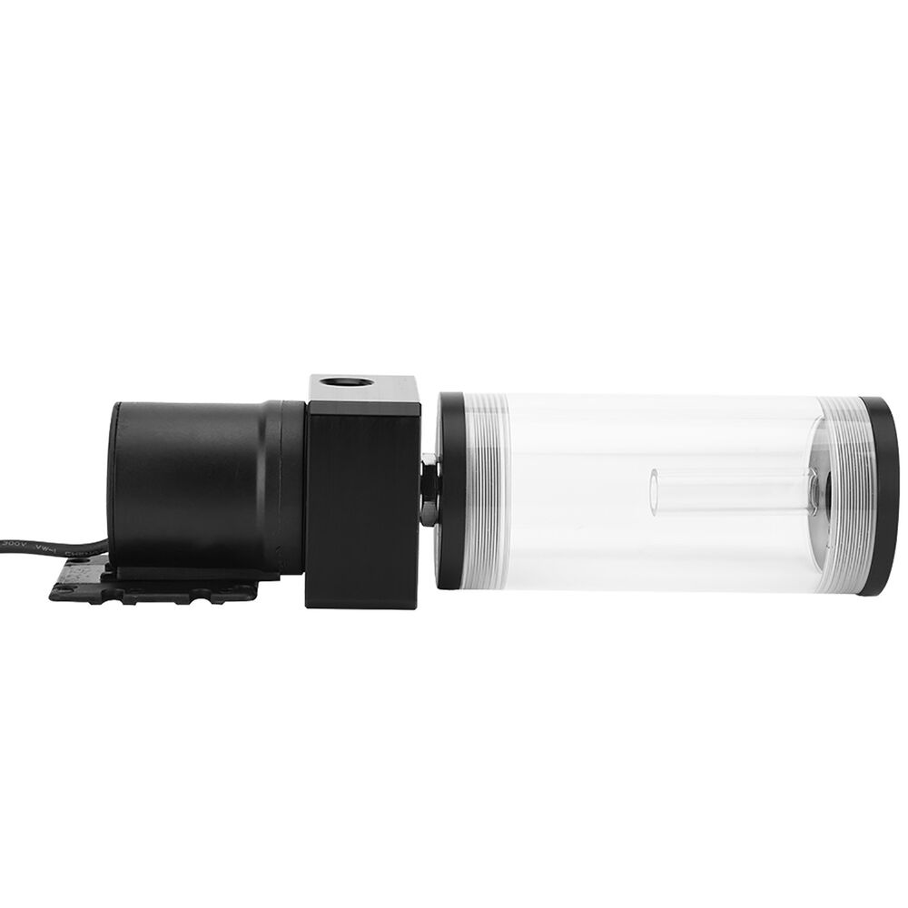 Premium Acrylic DIY Water Cooling Cylinder Reservoir with 19W Pump