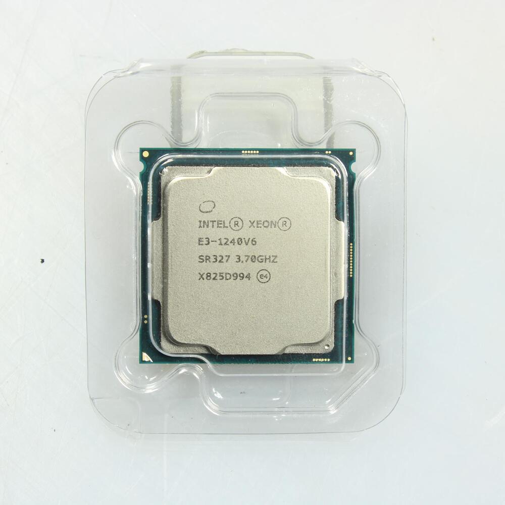 Intel Xeon E3-1240 v6 4-Core 3.7 GHz Processor - SR327