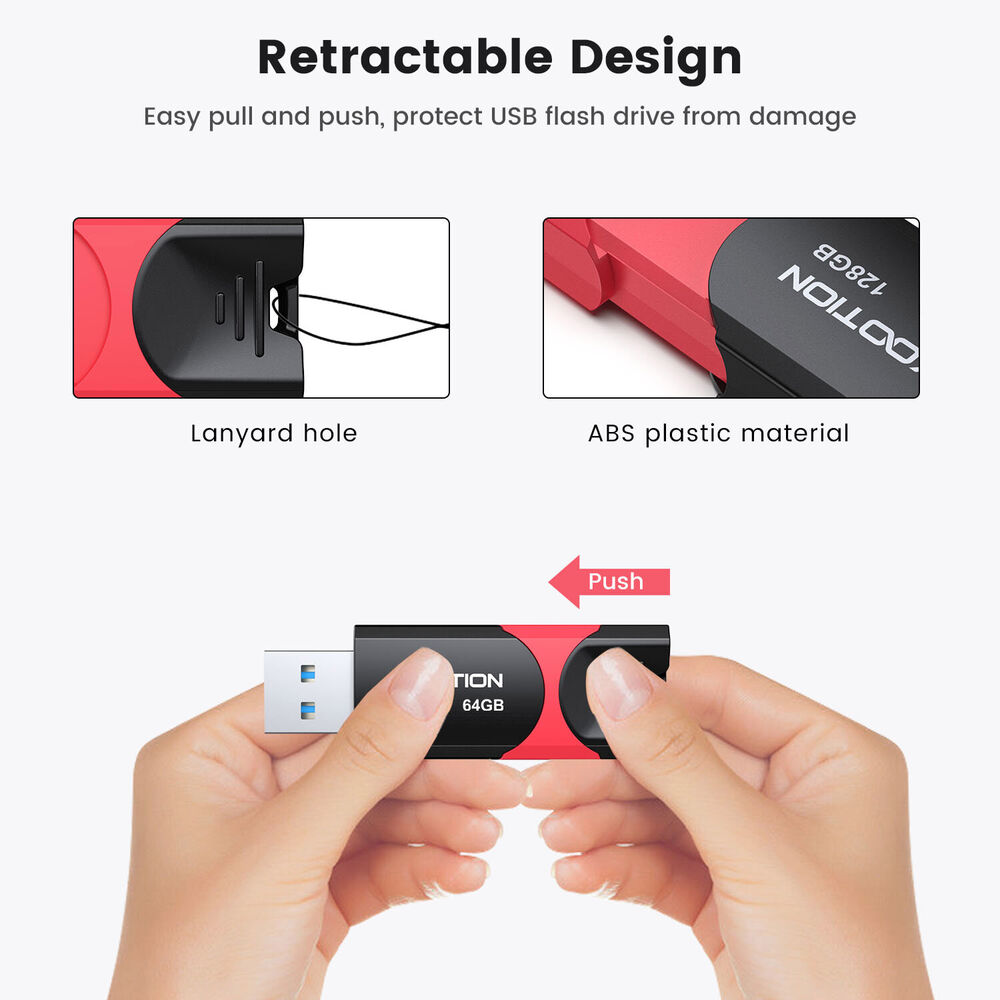 High-Speed USB 3.0 Flash Drive - Thumb Drive for Data Storage