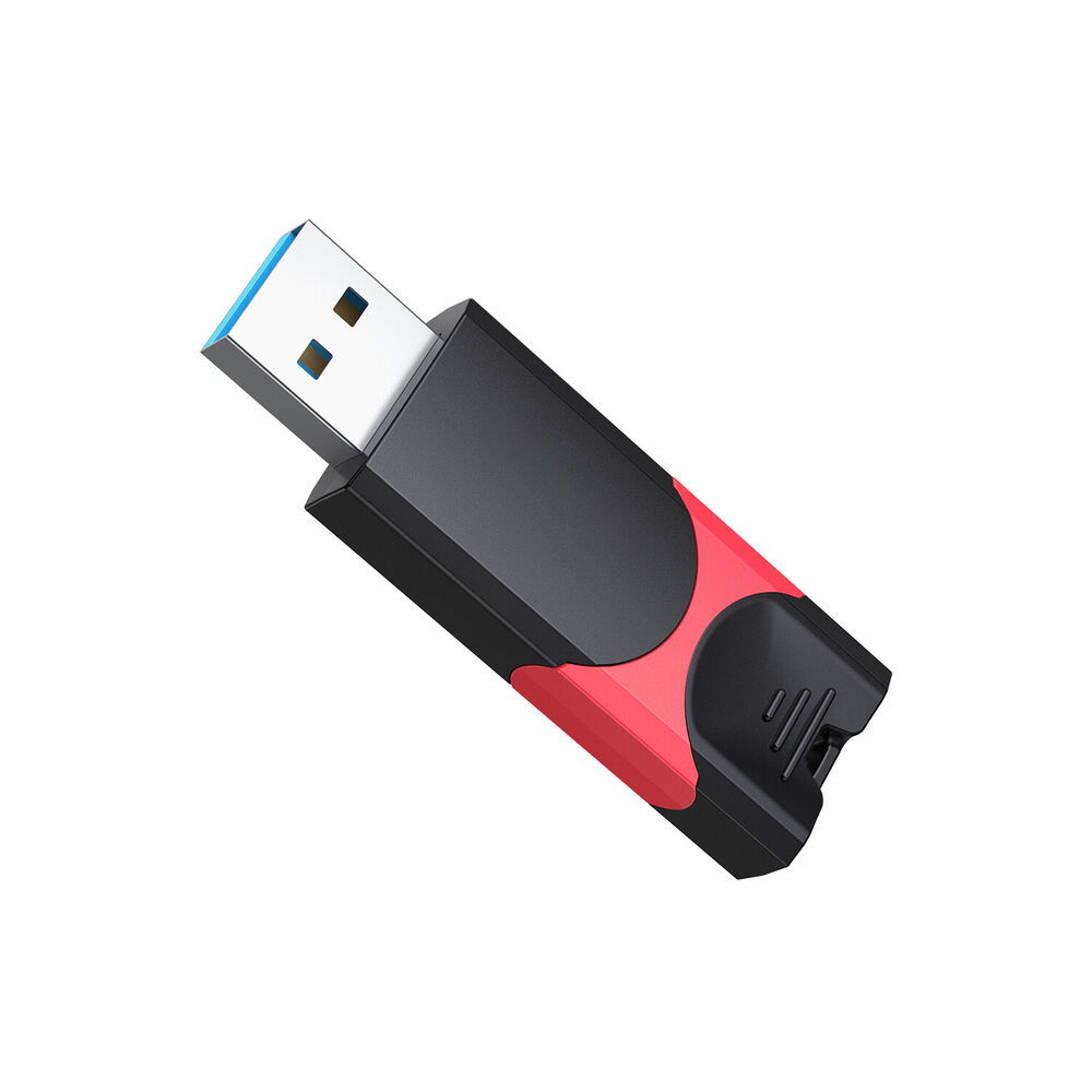 High-Speed USB 3.0 Retractable Flash Drive - 32GB, 64GB, 128GB Options