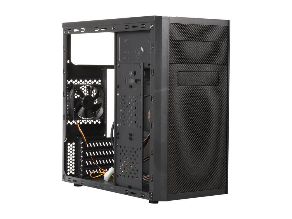 DIYPC MA08-BK Black SECC Micro ATX Mini Tower Computer Case