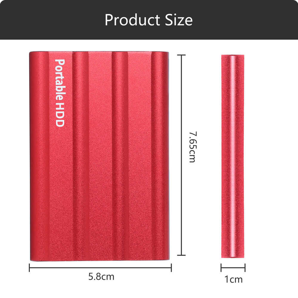 High-Capacity USB External Hard Drive - Easy Storage Solution