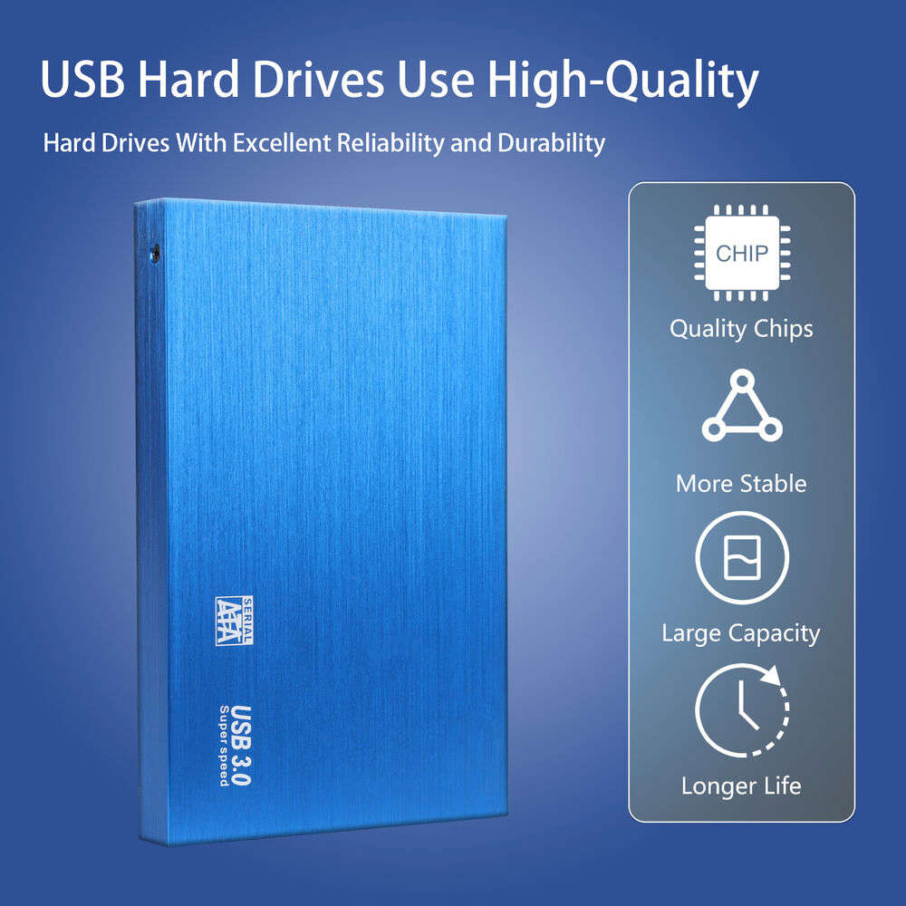 High-Speed Portable External HDD Hard Disk Drive