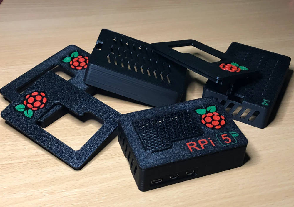 Raspberry Pi 5 Case 3 Piece Set - Premium Protection for Your Device