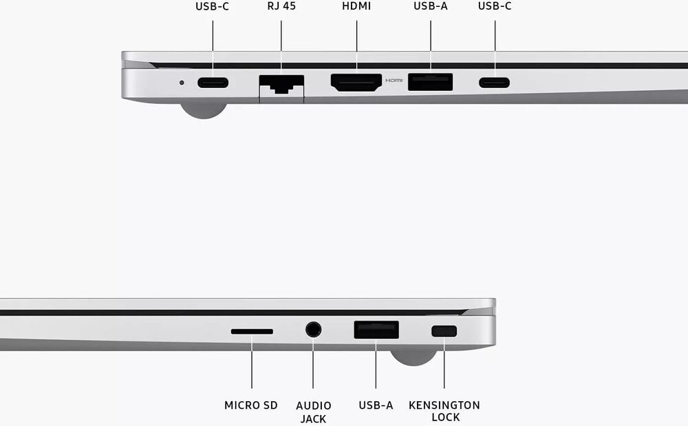 2024 Samsung Galaxy Book4 15.6" Laptop - 10-Core i7-150U, 5.4GHz, 16GB RAM, 1TB SSD + Windows 11 Pro