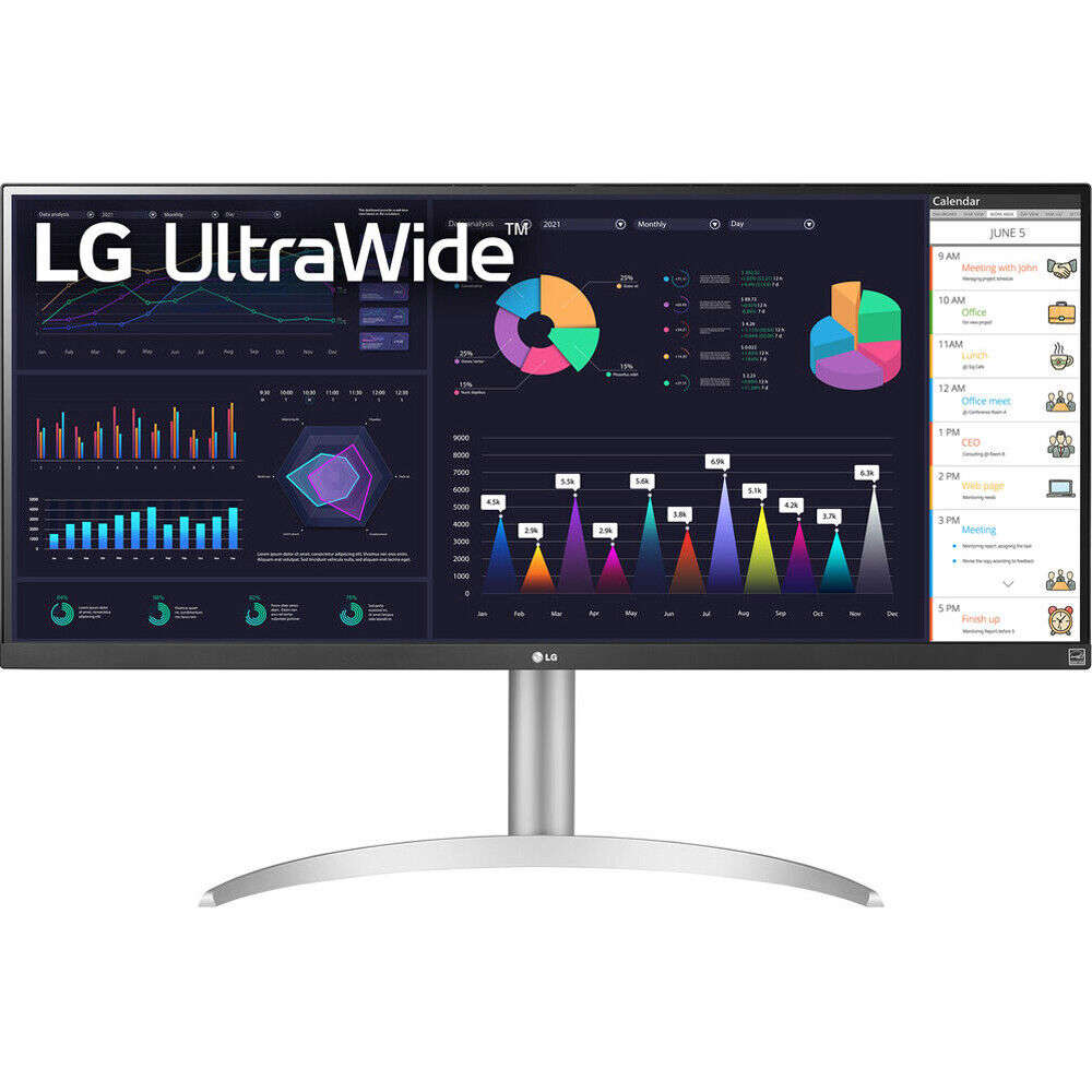 LG 34WQ650-W 34" 21:9 UltraWide Full HD IPS Monitor - Open Box
