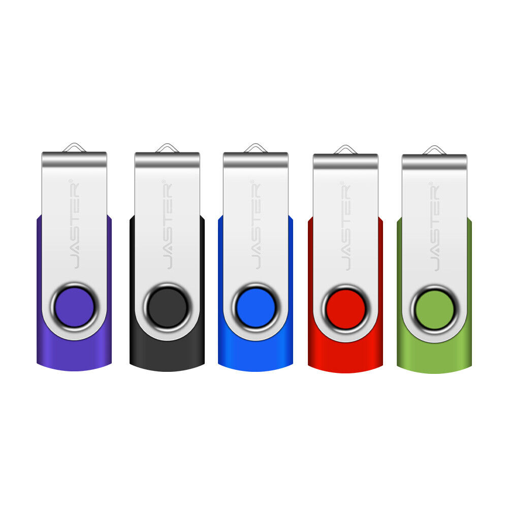 High-Capacity USB Flash Drives - 4GB to 128GB Options